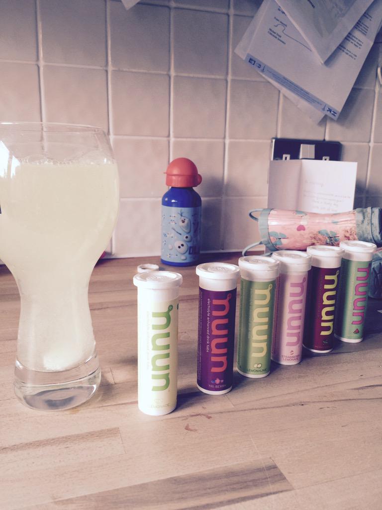 Big training week this week leading up to first match, no better way to stay hydrated than @nuun what's your flavour?