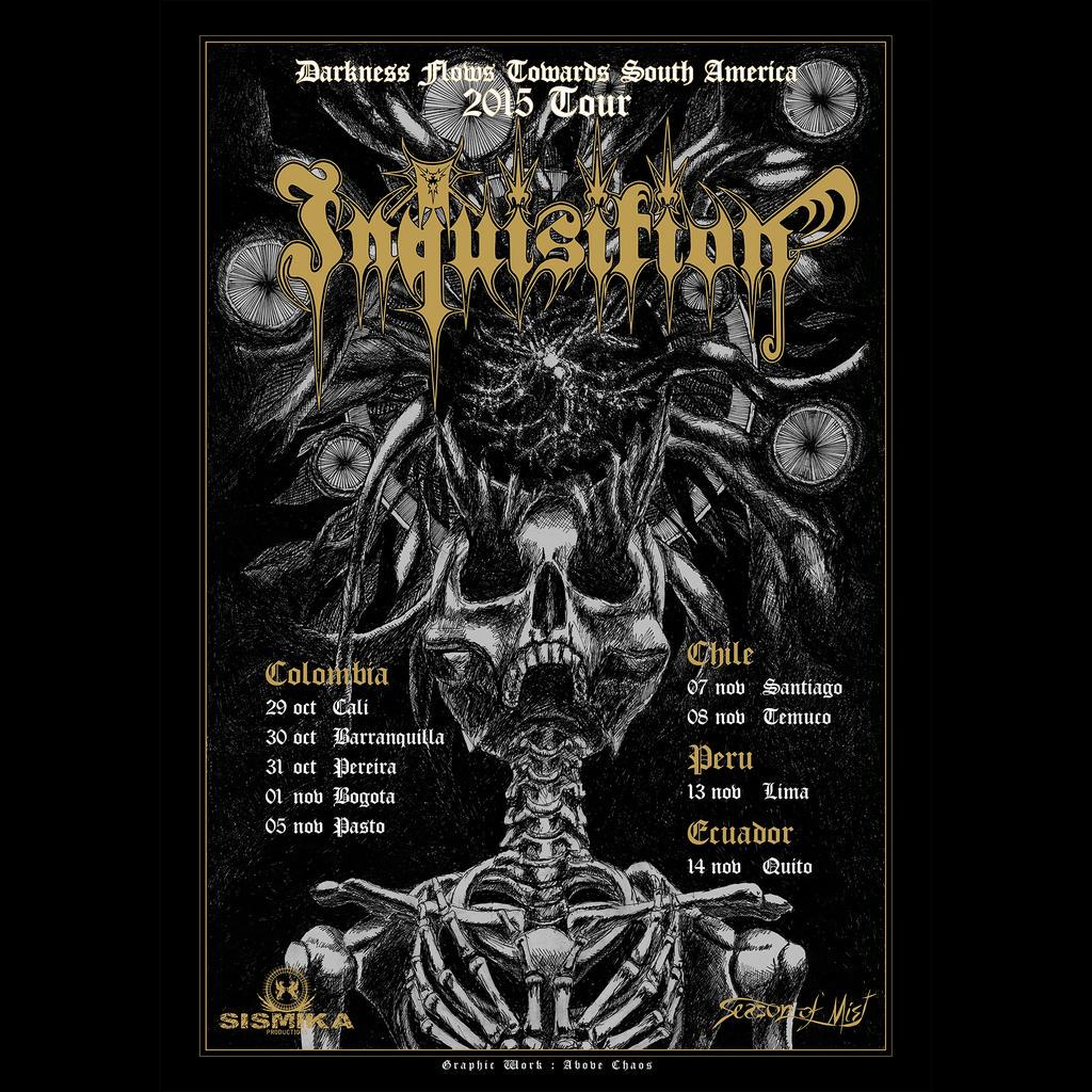 AboveChaos's tweet photo. new artwork for #INQUISITION
#seasonofmist #heavymetalart #blackmetal #drawing #screenprint #fineart #tour #skeleton http://t.co/TpSxL81lDe