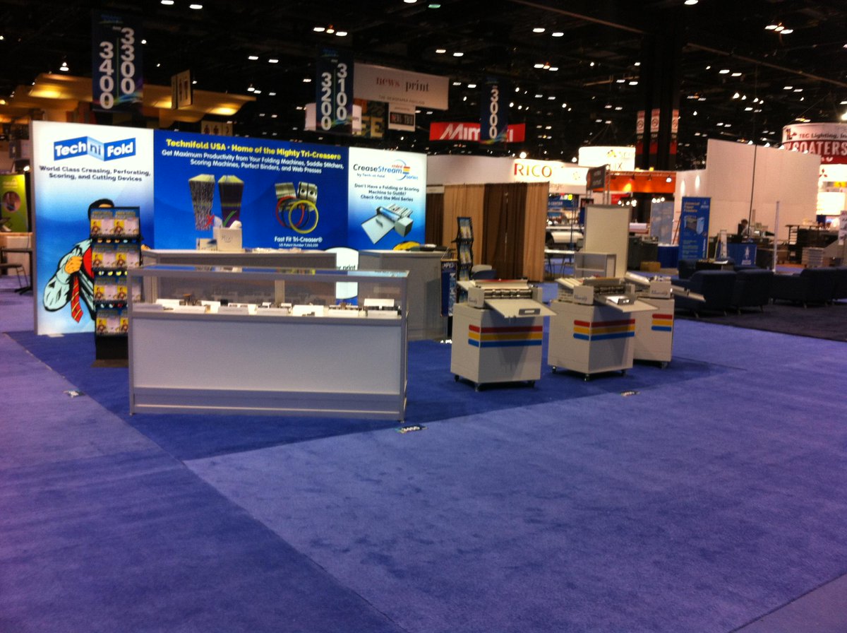 Technifold_MX's tweet photo. Faltan 6 días para @GRAPH_EXPO , los esperamos en el stand 3455, podrán ver nuestros dispositivos y máquinas. http://t.co/G1lNxgWKOM
