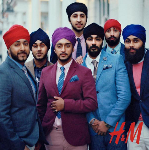 What do you think of H&M's ad featuring #SinghStreetStyle? Part of the campaign played in #TimesSquare #NYC.
