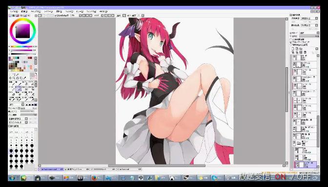 【ニコ生放送中】 赤ランサー描きます http://t.co/9vc4JIHNLD #co2145109 