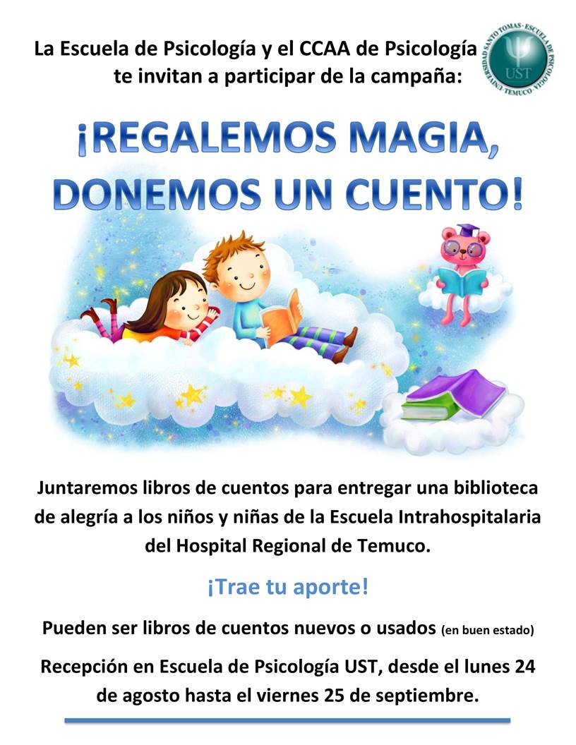 SantoTomas_Tco's tweet photo. Los invitamos a ser parte de esta iniciativa, que beneficiará a los niños del Hospital Hernán Henríquez de Temuco http://t.co/TaTe8qlFeM