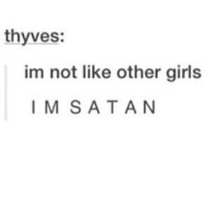 __witch___'s tweet image. я не такая, как другие девочки

Я  С А Т А Н А