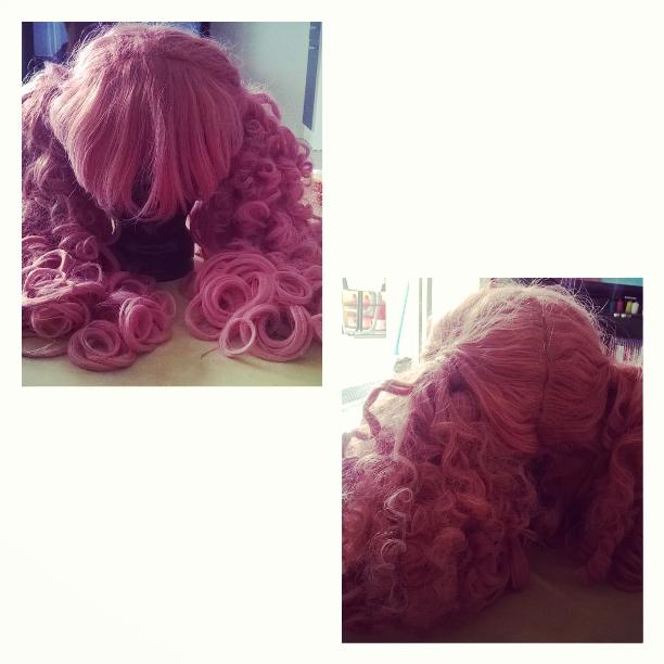 clokaeru's tweet photo. Working hard on Miwako's wig #cosplay #wip #paradisekiss #parakiss #miwako http://t.co/ag1uROVQgV