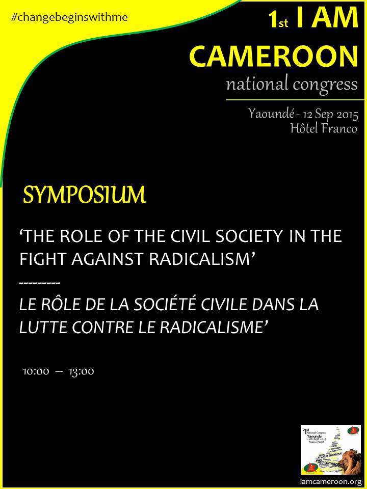 iamcameroon's tweet photo. Dear Champions, Ready for our symposium on 'Figthing Radicalism'? @MungaiNfi @youbichristelle @aobenson @carlieson http://t.co/5o0c16Psld