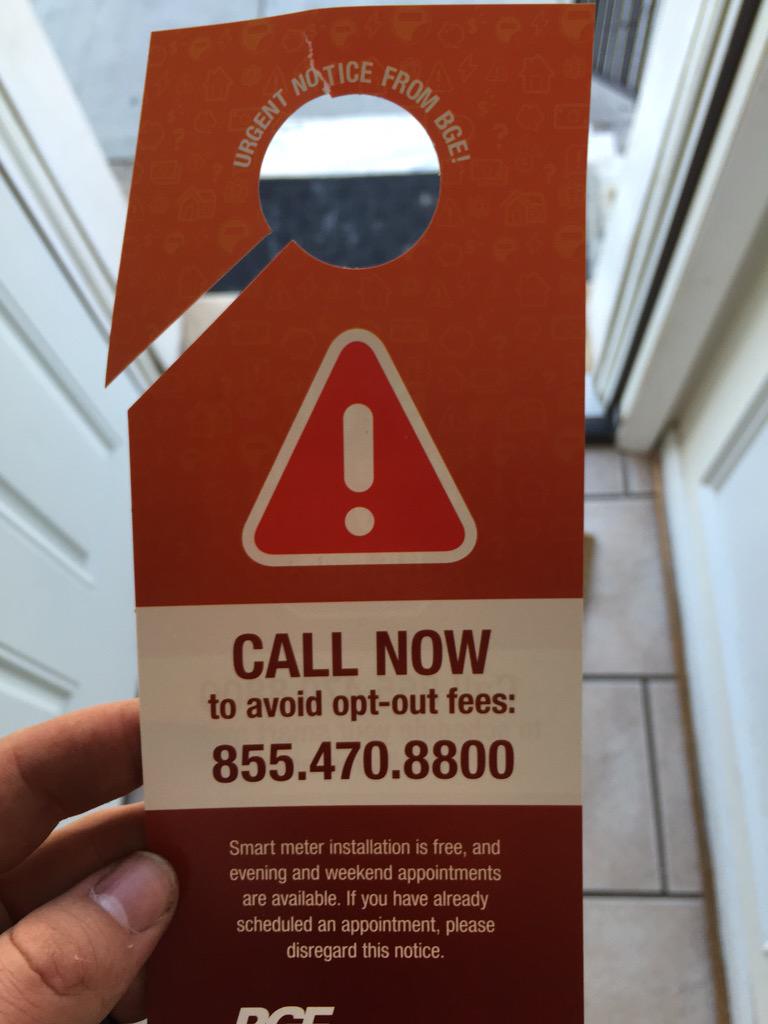 BmoreCostello's tweet image. @MyBGE get your records correct. You installed my smart meters in June and I'm now getting this?!? #checkagain #fail