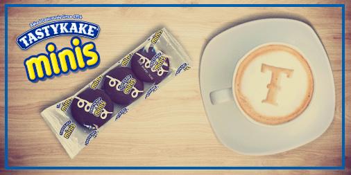 Tastykake's tweet image. Starting your day off with Tastykake Minis? That's what we call a #MiniWin!