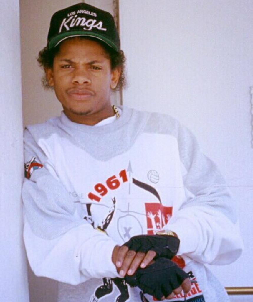 Happy birthday to one of my biggest influences Eazy- E, I know you biggie and pac are partying up there    