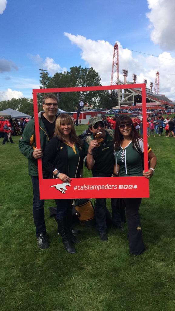 Converting the rivals! #labourdayclassic #gostampsgo <a href="/calstampeders/">Calgary Stampeders</a>