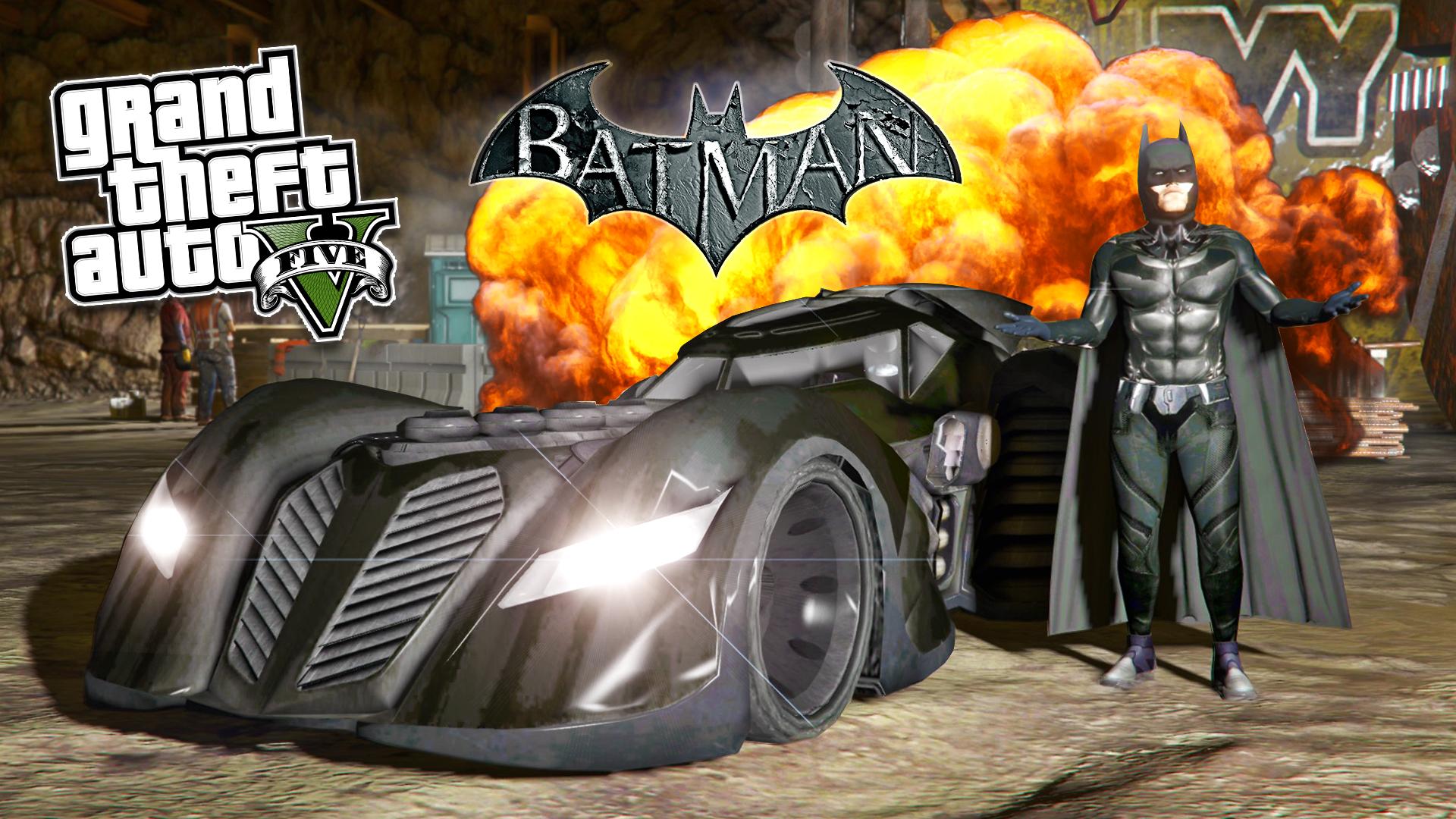 Grand Theft Auto 5 gets an amazing Batman: Arkham Asylum Mod