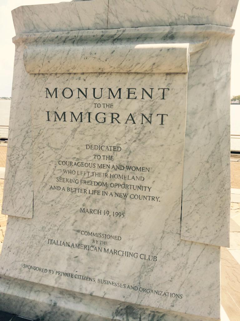 HouseDeArtifact's tweet photo. We have all come from somewhere #neworleans #immigration #donotforget #NooneIsIllegal http://t.co/gDPzt5Yz4M