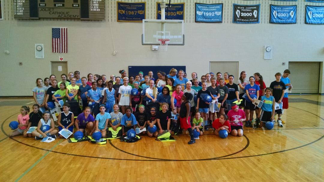 Sharp_Sports's tweet photo. Thanks to JCA, Allie, Sam &amp; Ryan Quigley for spending time with the young BBall girls of our community! #futureangels http://t.co/pjIKQO3zUb