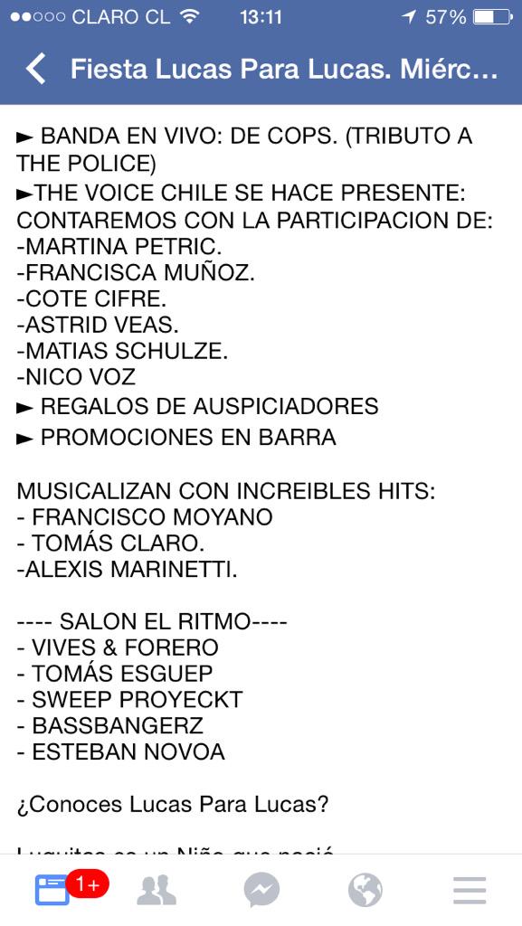 mpetricFC's tweet photo. Y este que es para ayudar a Lucas 😁👌 vayan!!! Estará la mas reeeeca @MartinaPetric 💕 mas info también en FB http://t.co/J4YsrR1Elm
