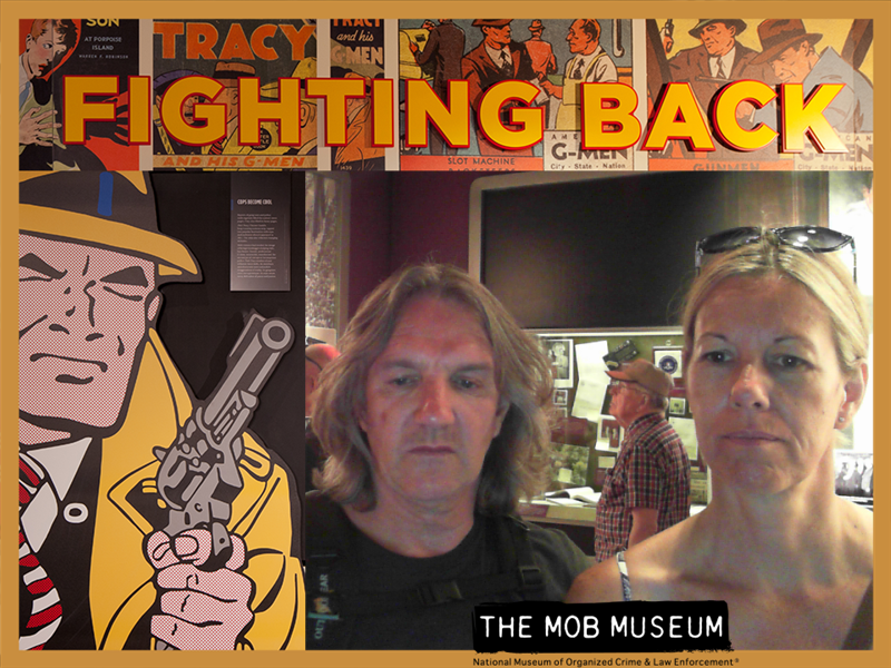 I'm at The Mob Museum! Located in the heart of Downtown Las Vegas!
<a href="/themobmuseum/">The Mob Museum</a> #TheMobMuseum