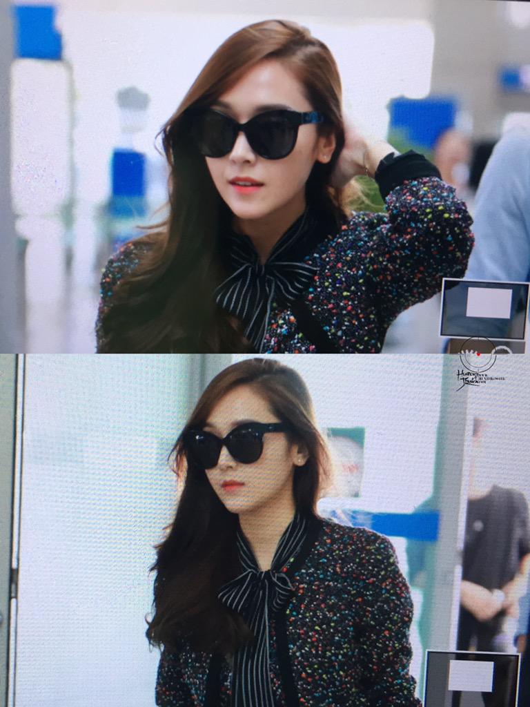 hunter890418's tweet photo. 150908 ICN Airport Jessica Preview http://t.co/8VjTdSrkNK