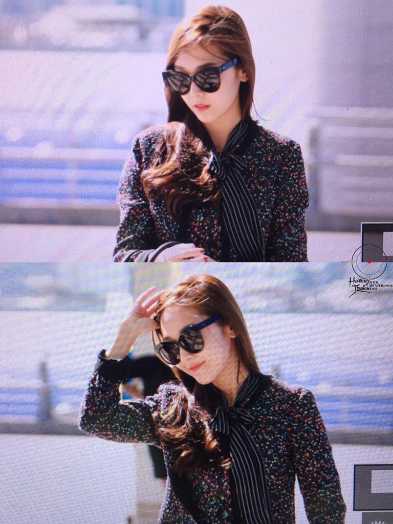 hunter890418's tweet photo. 150908 ICN Airport Jessica Preview http://t.co/8VjTdSrkNK