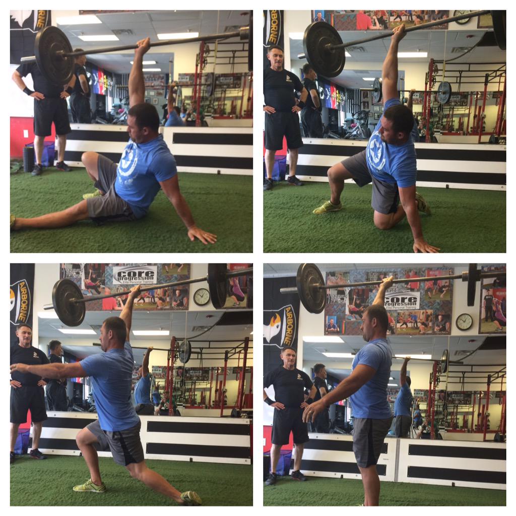 CoreProgressAV's tweet image. Gettin after Turkish Get Ups! #TGU #LaborDay #gym #fitness #coreprogression #beastmode