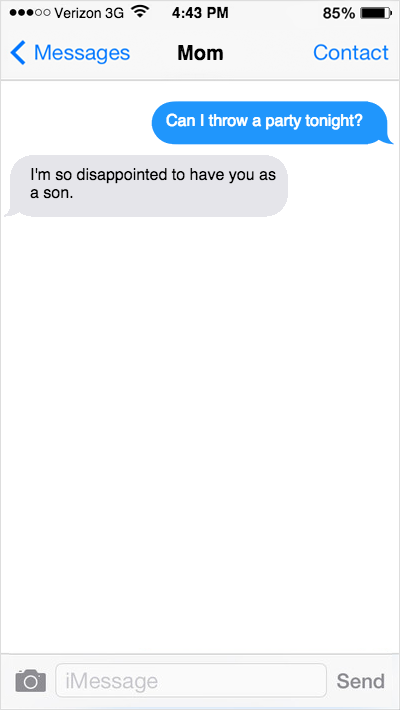 aidanjsears's tweet photo. I changed "no" in my mom's phone to "hell yeah" http://t.co/SLGsW3dGIH