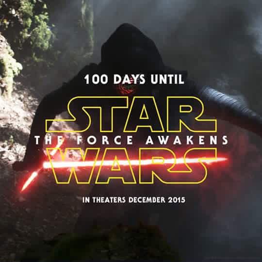 GeekAreaBlog's tweet photo. #TheForceAwakens #100daysuntil #StarWars http://t.co/eBqLdqvRKe