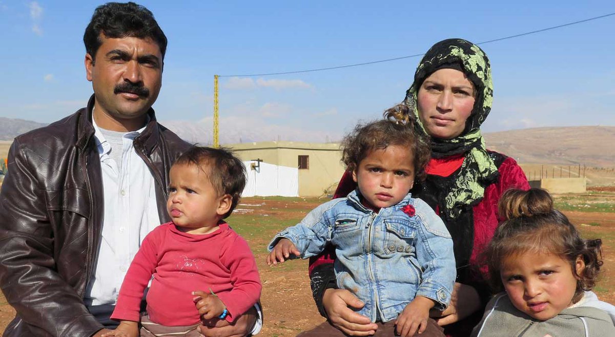 Oxfam's tweet image. +4m refugees from #Syria have fled to neighboring countries. 75% are women &amp;amp; children oxf.am/3nY Pls help