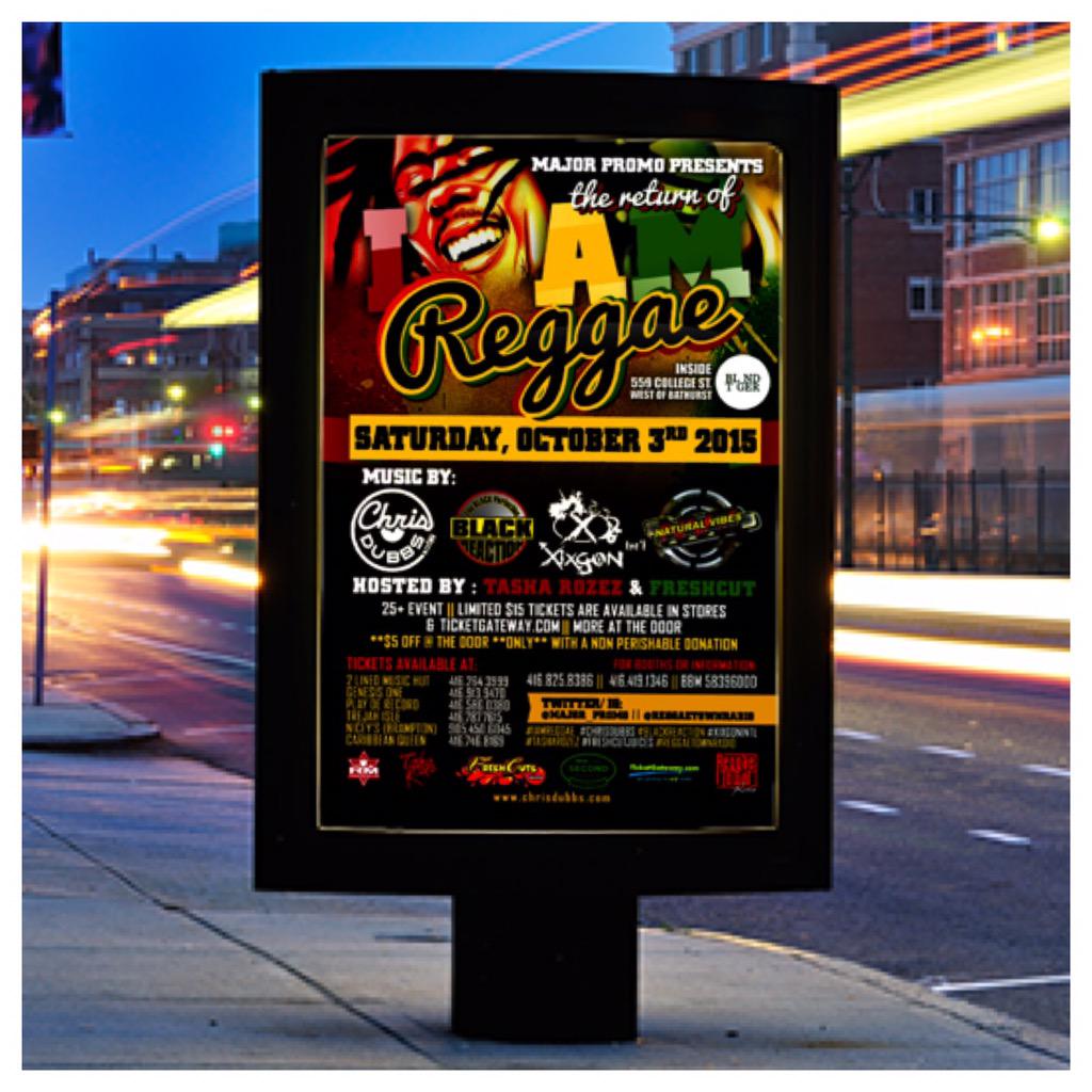 Major_Promo's tweet image. #IAMREGGAE 10.03.15 $15TIX IN STORES NOW!! @JC_NaturalVibes @CHRISDUBBS @Xixgon @DjSuperK  @blndtger
