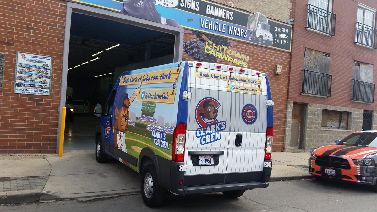 InSightSignCo's tweet image. another #chicagocubs #vehiclewrap #wrigleyville #cubbies #gocubs