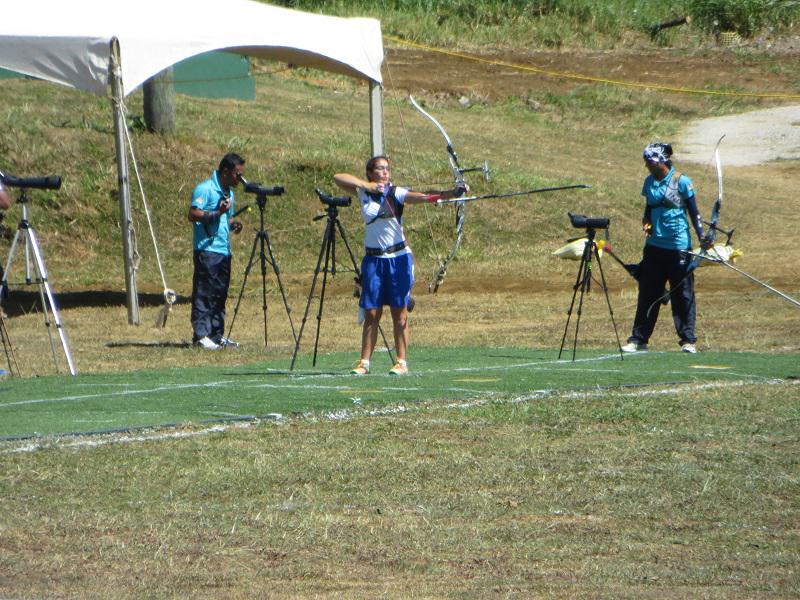 Archers <a href="/StruanCaughey/">Struan Caughey</a> &amp; <a href="/evelinadarcy/">evelina </a> go into elimination matches ranked 4th and 5th! #goscotland #SamoaCYG2015