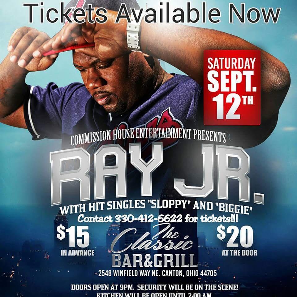 CommissionHouse's tweet image. This Saturday!!! Ray Jr. $15 at the door!!! !!! He just rocked summer jam last weekend, part 2 is this weekend!!