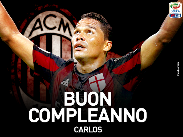 Happy Birthday to the best striker in Serie A...CARLOS BACCA!!! He turns 29 today! 