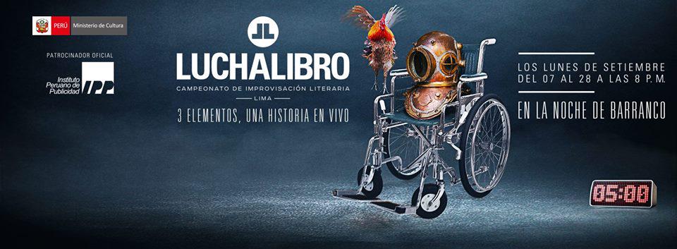 verobatinic's tweet photo. Hoy 7pm @LuchaLibroPeru en @lanoche Improvización literaria.
"Tus palabras son mas fuertes que tus puños". http://t.co/67Rcb4Nhzk