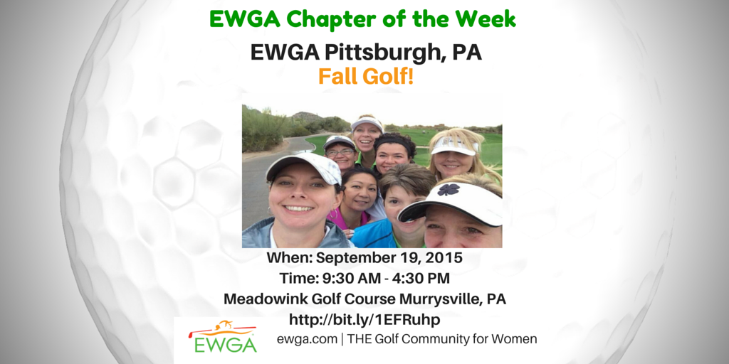 LPGAAmateurs's tweet image. Join EWGA Chapter of the Week for a round of Fall Golf. @EWGAPGH #WomensGolf #FitforFall