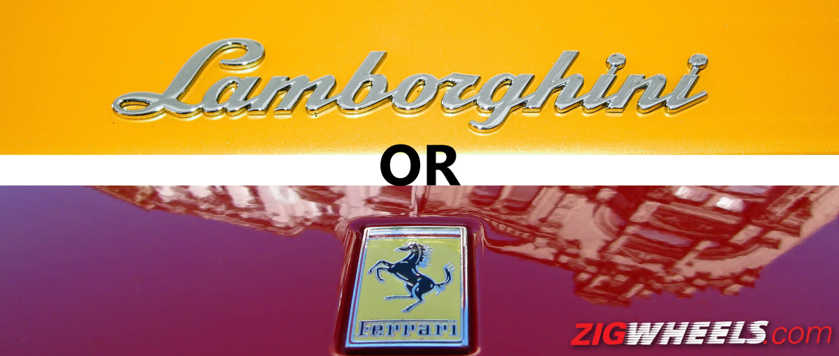 Zigwheels's tweet photo. What's your dream car #autofreak?
@Lamborghini OR @Ferrari http://t.co/AJigA6suZG