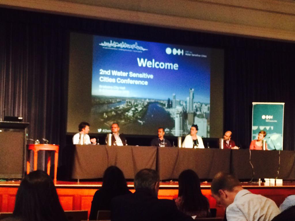 #2wscc proposal to "amphibiate" an existing Queenslander home well received at Water Sensitive Cities conference!