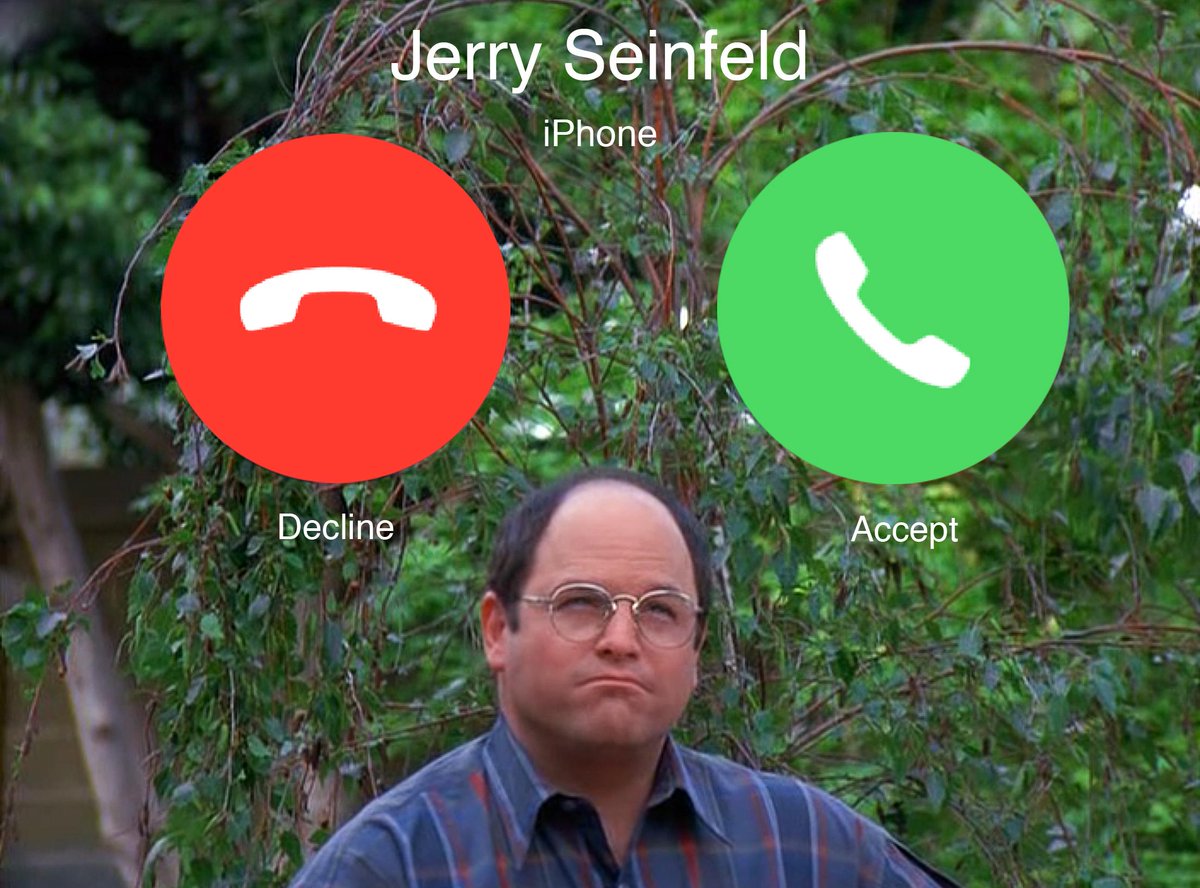 Seinfeld2000's tweet photo. when they call instead of texting http://t.co/2T6OGnvVxu