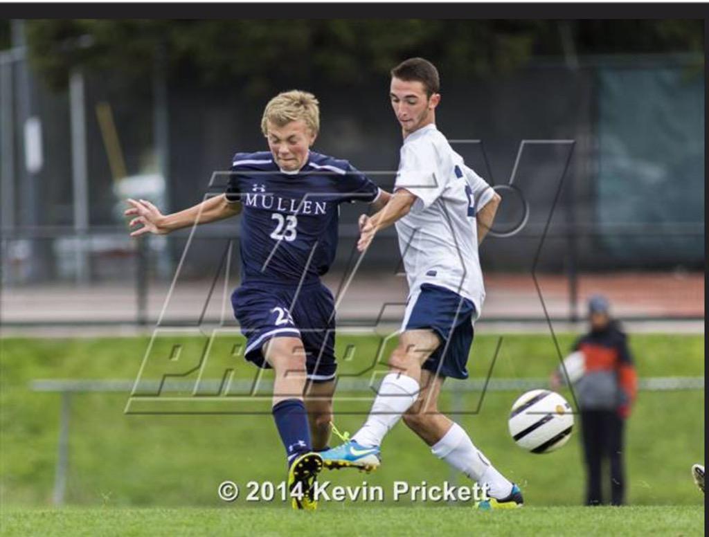 StephenWickwire's tweet photo. Like watching boys run around chasing balls?Then come support Mullen Soccer tomorrow @ 4:30 vs. Bear Creek!#skostangs http://t.co/AfIsSkdAbX