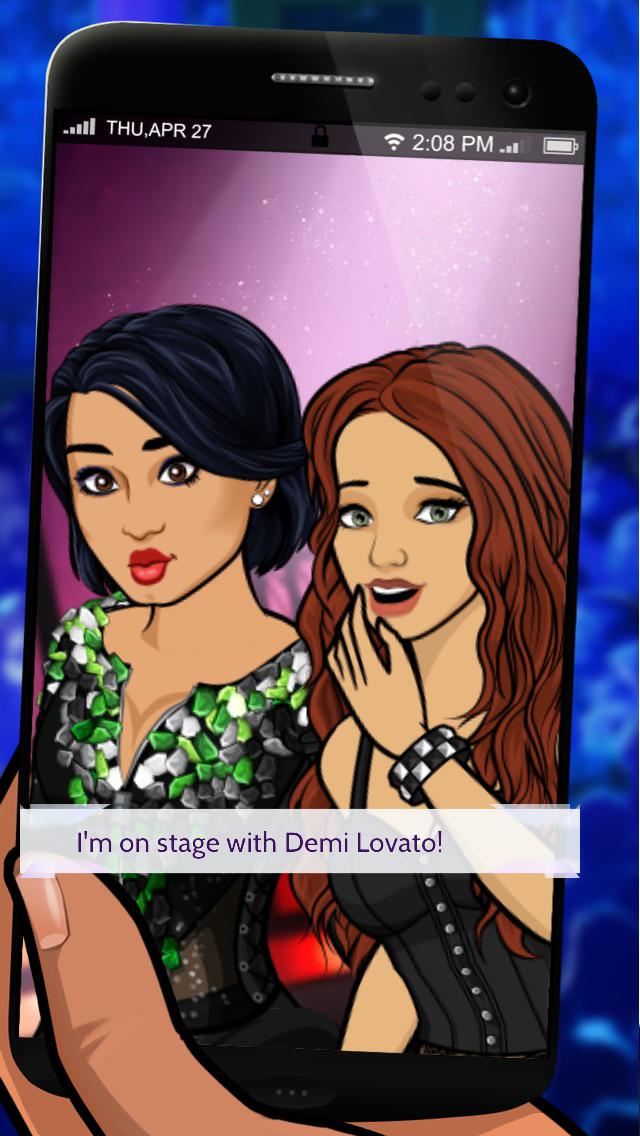 brittanyclark89's tweet photo. I got a photo on stage with Demi Lovato! #episode #demipathtofame http://t.co/WRlMxriwn2 http://t.co/3V5KgwgzVX