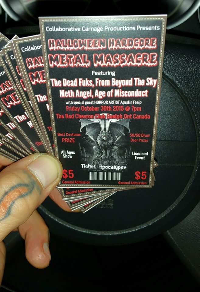 ageofmisconduct's tweet image. TICKETS,TICKETS...who Needs TICKETS???

...just in!

...we have 350 tickets for this Event....let's pack This FUKER!