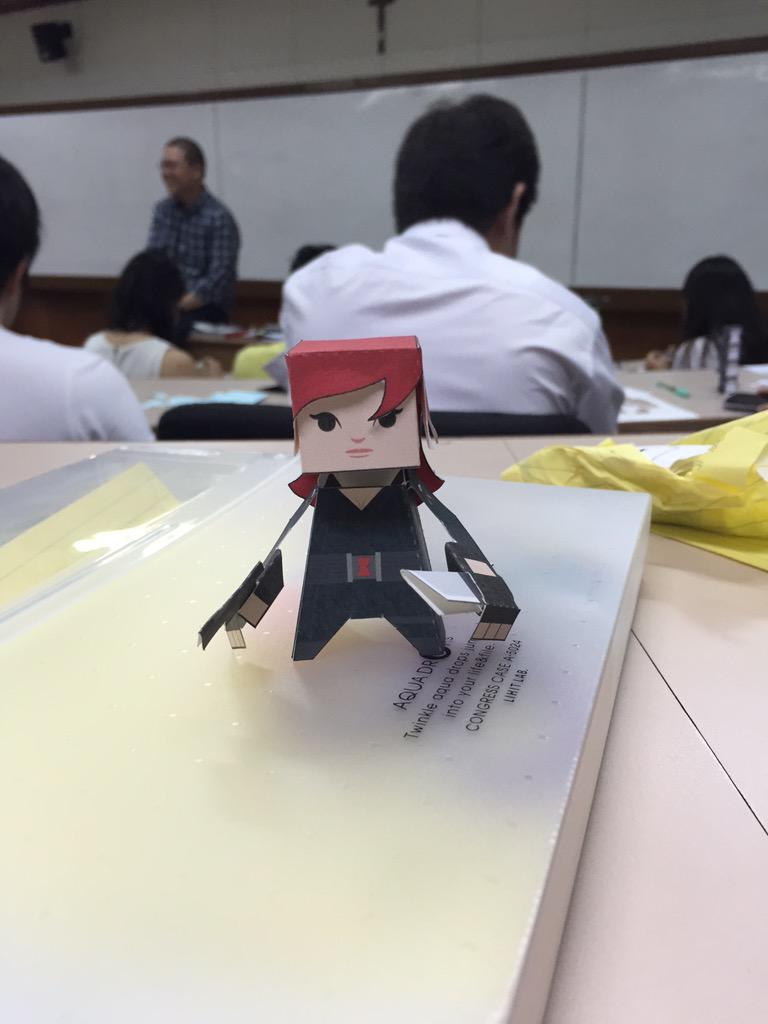 katngcha's tweet photo. Alter ego for the whole term #SHURman http://t.co/43g5ZcT1eS