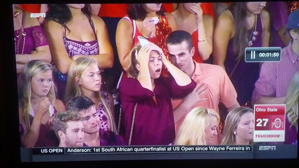 jessithebuckeye's tweet image. LOL #BraxtonforHeisman #OSU #OSUvsVT