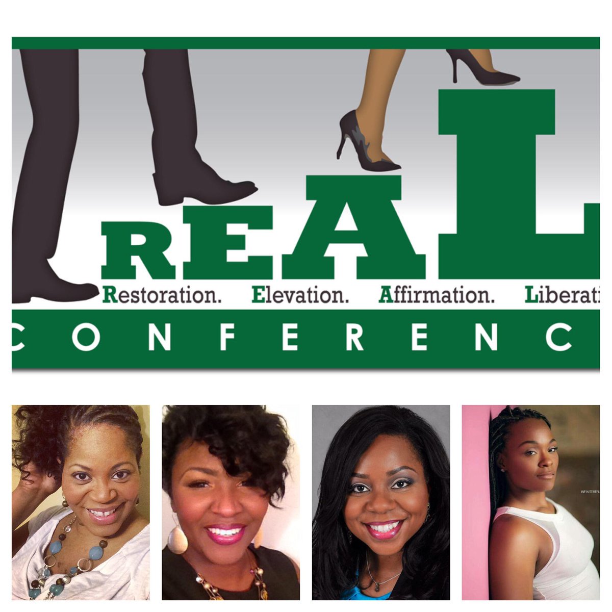MusicalQT's tweet photo. #excited In a few weeks @upliftedhands @coachlenawilson & @nikkithetrainer will be joining me for #REALConference2015 http://t.co/p7zlqFTQZX
