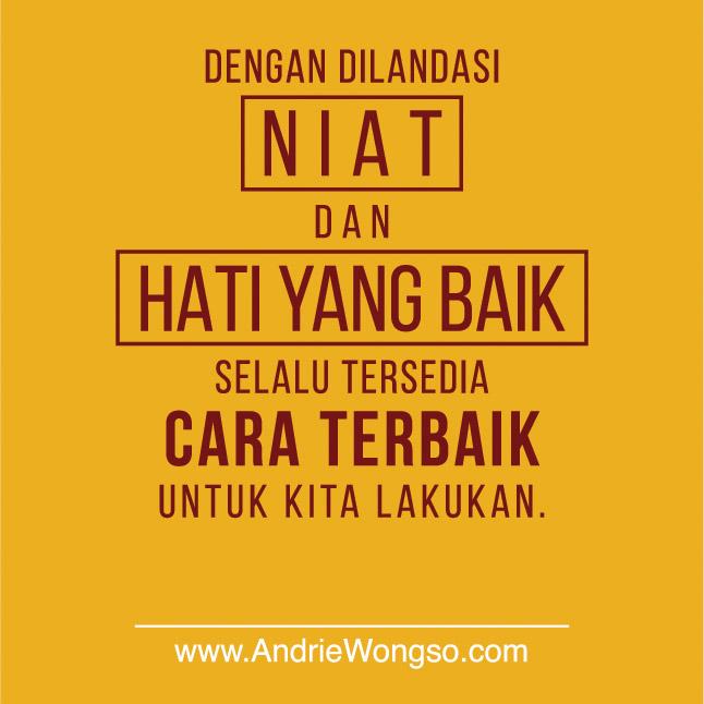 awmultivitamin's tweet photo. Dengan dilandasi niat &amp; hati yang baik, selalu tersedia cara terbaik untuk kita lakukan. #SemangatPagi #Motivasi http://t.co/SopgZhx9vw