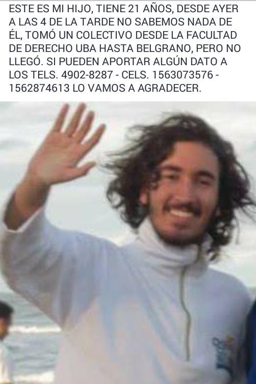 Nada peor que la desesperacion de un padre <a href="/buscarpersonas/">Buscar Personas</a> <a href="/RedSolidariaOK/">Red Solidaria</a>