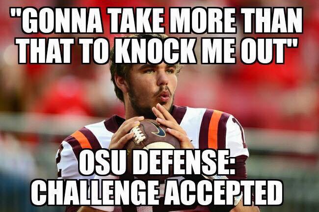 jessithebuckeye's tweet image. Eat your words! #OSUvsVT #GoBucks