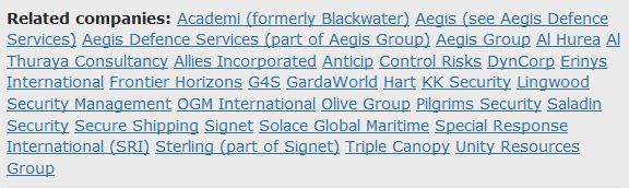 Business human rights record for  #DynCorp  http://business-humanrights.org/en/dyncorp   #OpDeathEaters  #DynCorp  #Blackwater  #XE  #Cerberus