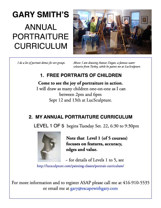 escapewithgary's tweet photo. Time to try #Portraits  #love your improvement!  #LucSculpture   #ArtClasses  from   #LouvreCarrousel 2xGold #Winner http://t.co/yAE5gVpb5r