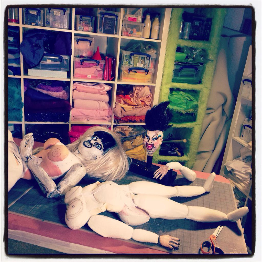 HausOfMarsian's tweet image. The spread from my #creative #LaborDay - #CreativeLabor #Dolls #Puppets #ArtificialFigures… instagram.com/p/7WvvJjTXTI/