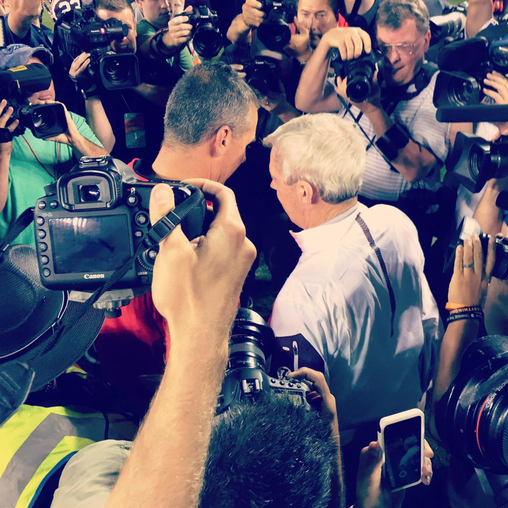 KevaneyMartin's tweet image. Two legends #VTvsOSU