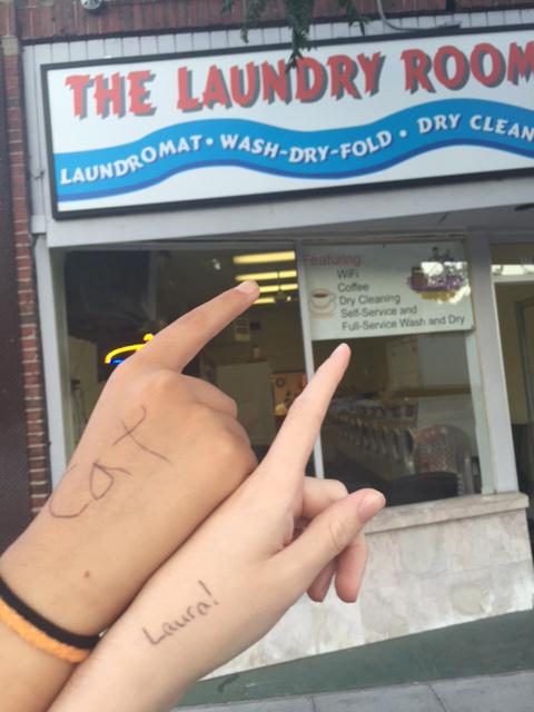 dagmarsarmy's tweet photo. @quadlifeharvard - @dagmarsarmy discovers The Laundry Room http://t.co/x4ZZFA4djR