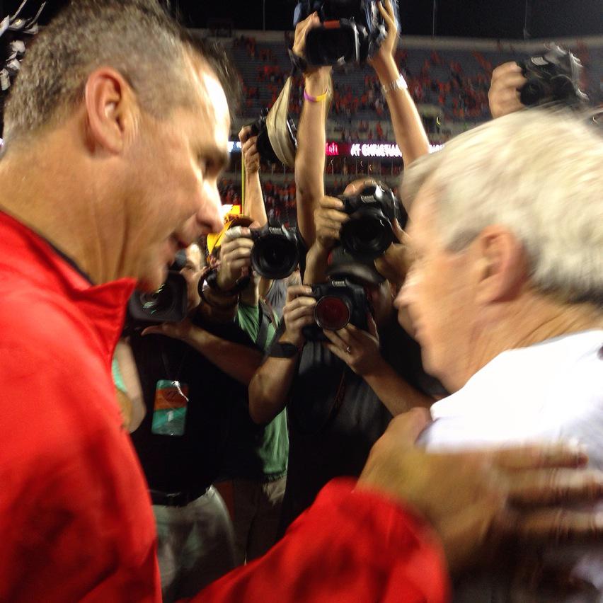 KeithLeventhal's tweet image. Right place, right time.

If you see me in the paper/online tomorrow, this is why.

#OSUvsVT #Hokies #Buckeyes