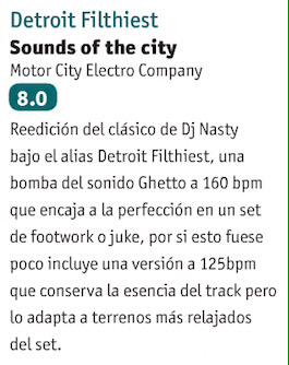 DJNASTY313's tweet photo. DJ Mag Spain reviewed ‘Sounds of the City’ on the Bass page.  So good, they printed it twice! http://t.co/XpG2YtTxIg